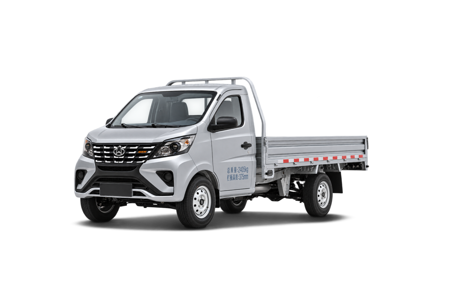 Changan Startruck 2025 1.5L Extended Single Cab Drop-Side Comfort — Silver White exterior