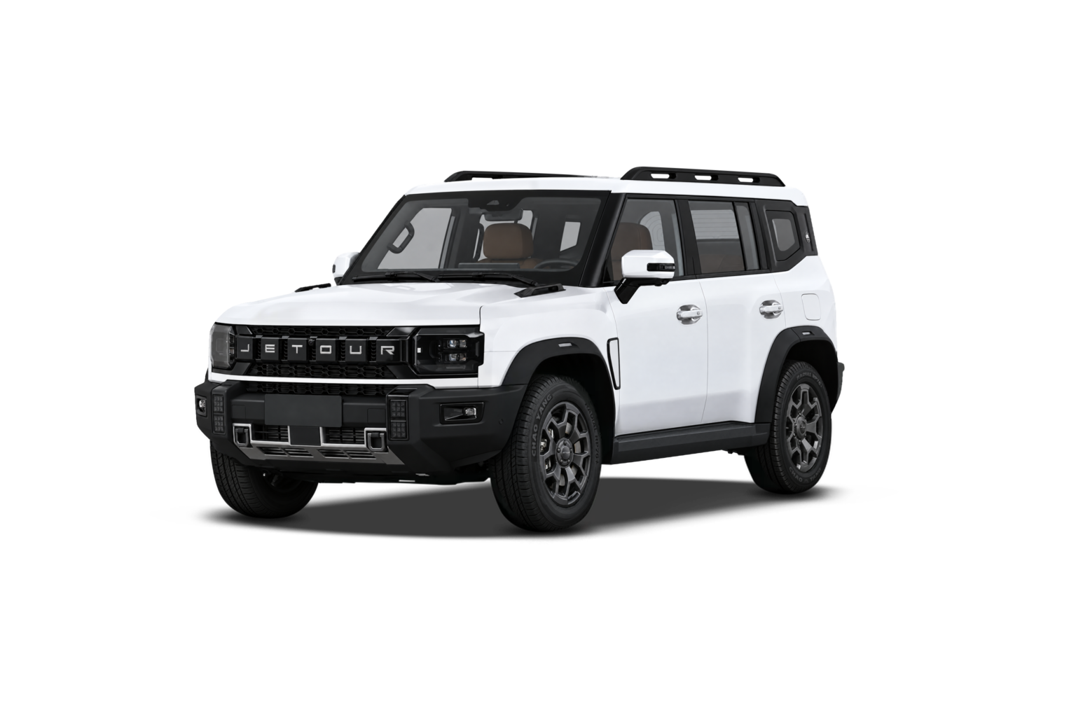 Jetour T2 2026 1.5TD Explore + — Glacier White exterior