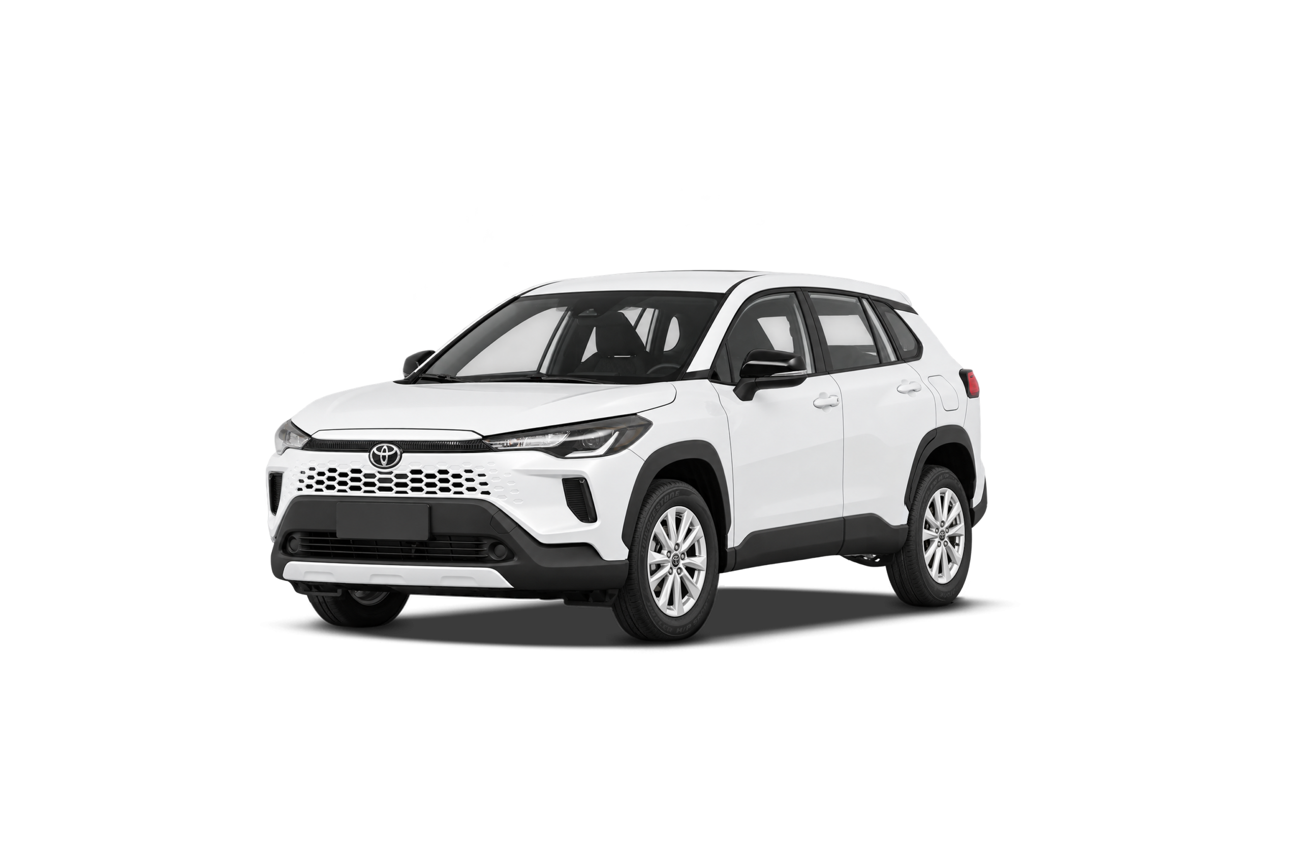 Toyota Corolla Cross 2026 2.0L Intelligent Hybrid Pioneer Edition — Platinum White, model reference