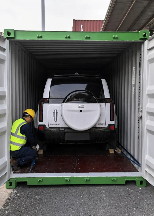 vehicle export services from China